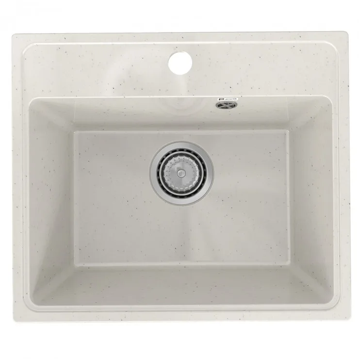 Мойка Practik PR 490-001 490*420 мм, глянец, слоновая кость