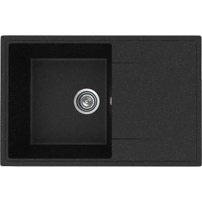 Мойка Practik PR-M 735-004 черный оникс
