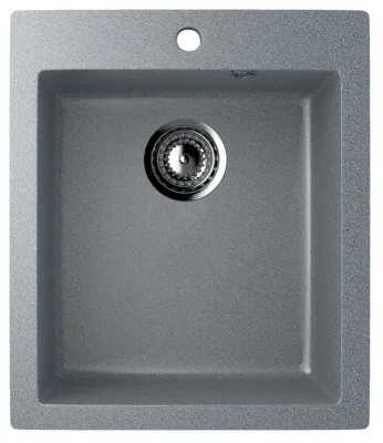 Мойка Ulgran U-400-309 прямоугольная, 750*495мм темно-серая
