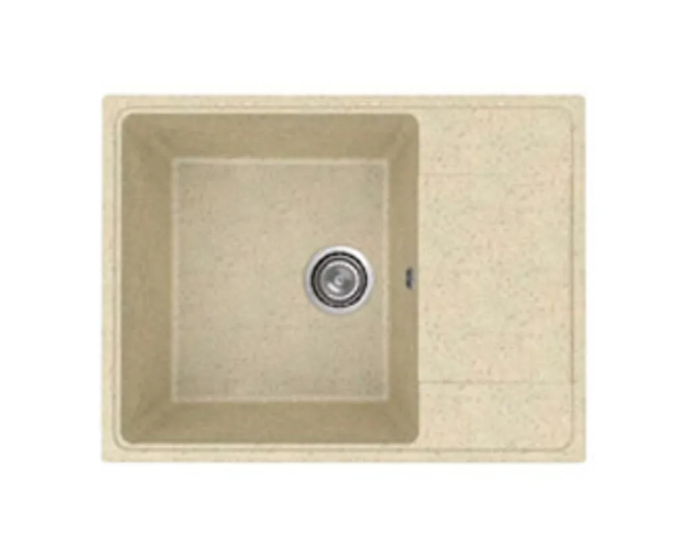 Мойка ULGRAN Practic PR-M 650-002 650*495мм слоновая кость