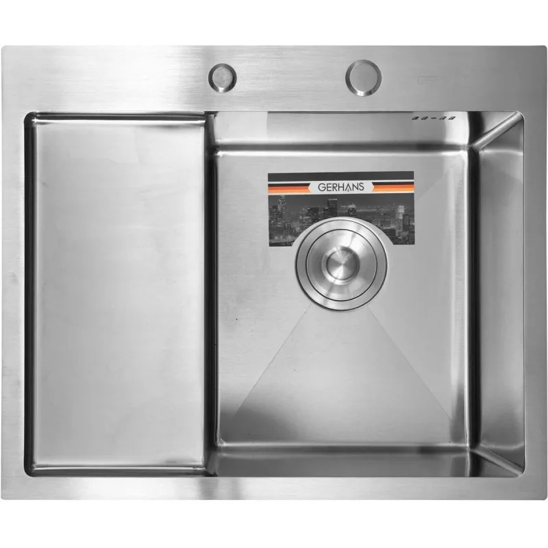 Мойка премиум 580*480мм нерж.сталь GERHANS K35848-R