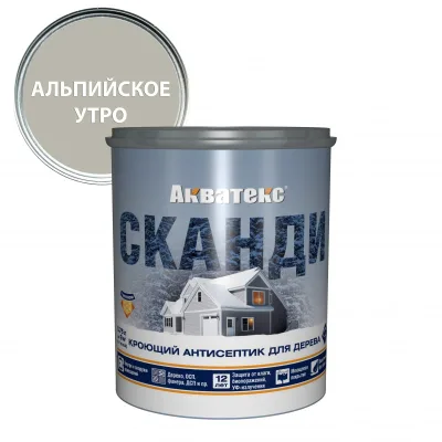 Антисептик д/дерева Сканди АКВАТЕКС Альпийское утро 0,75л