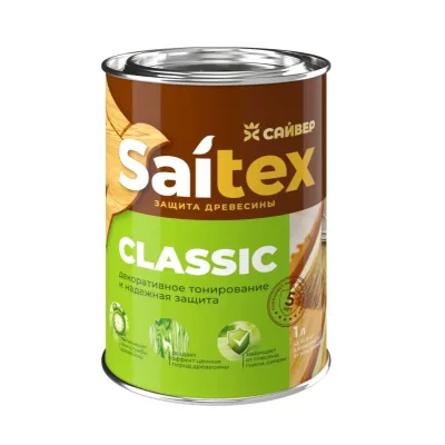 Деревозащитное средство Saitex Classic Палисандр 1л