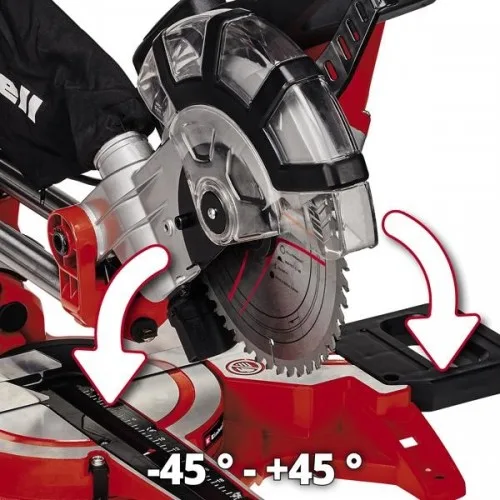 Пила торцовочная EINHELL TC-SM 2131/2 Dual (1800Вт, 210*30мм) 4300390