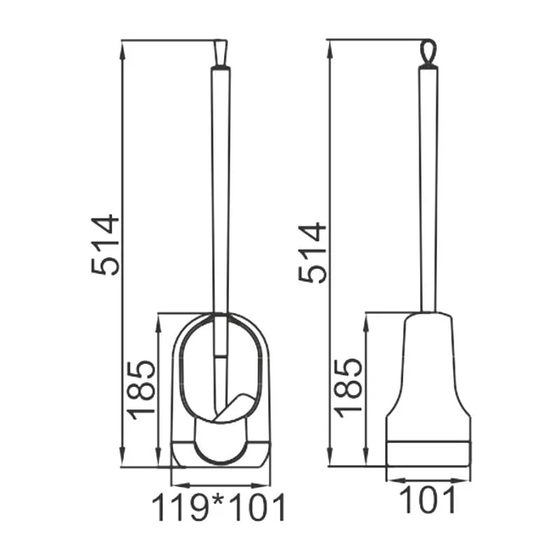 Ершик напольный Селадон Ledeme L906-4