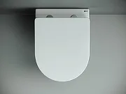 Унитаз подвесной MONO Rimless, с крепежом, с сиденьем-крышкой с микролифтом CN1905