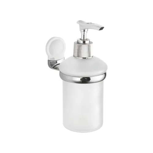 Дозатор настенный (стекло), белый LEDEME L30127W