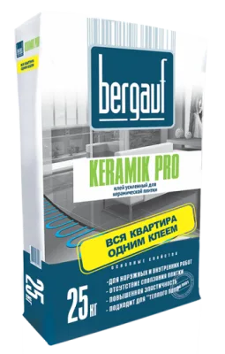Клей для плитки усиленный Bergauf Keramik Pro С1 20кг