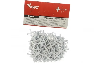 Крестики ON для кафеля 2,5 мм 200 шт 01-14