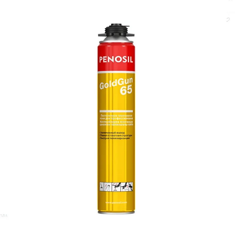 Пена монтажная PENOSIL GOLD GUN ПРОФ 65L 875мл A1639Z