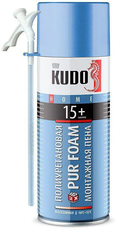 Пена монтажная БЫТОВАЯ всесезонная 520мл KUDO HOME KUPH05U15+