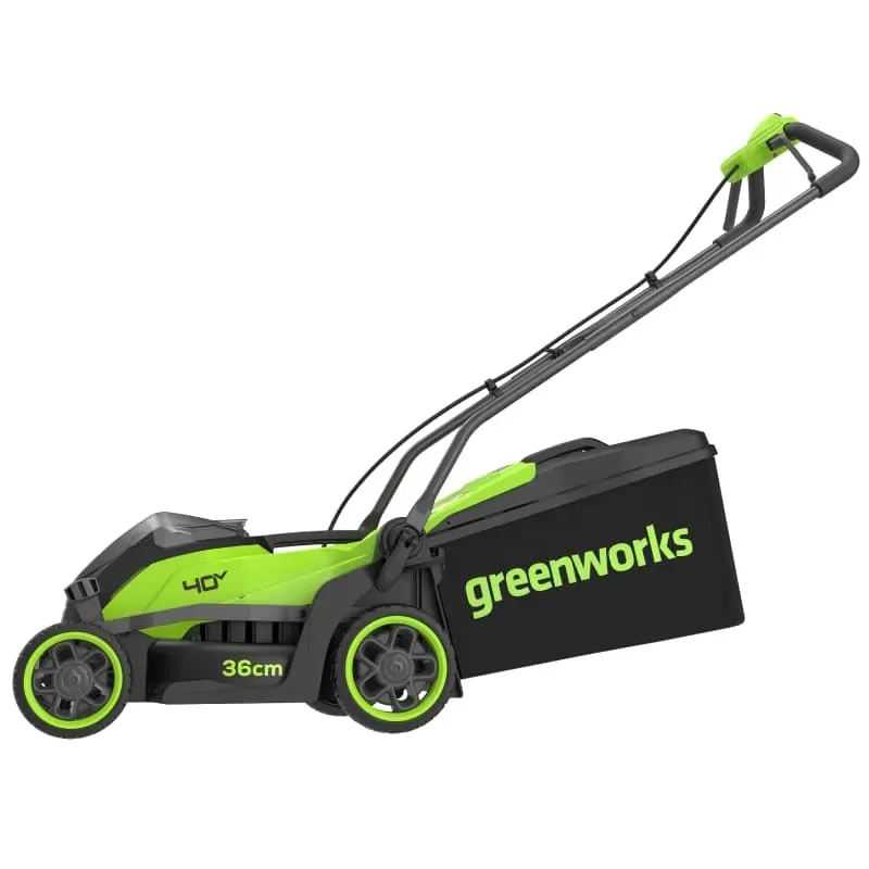 Газонокосилка аккумуляторная Greenworks GD40LM361 (40В, 1*АКБ 4Ач и ЗУ) 2520807UB