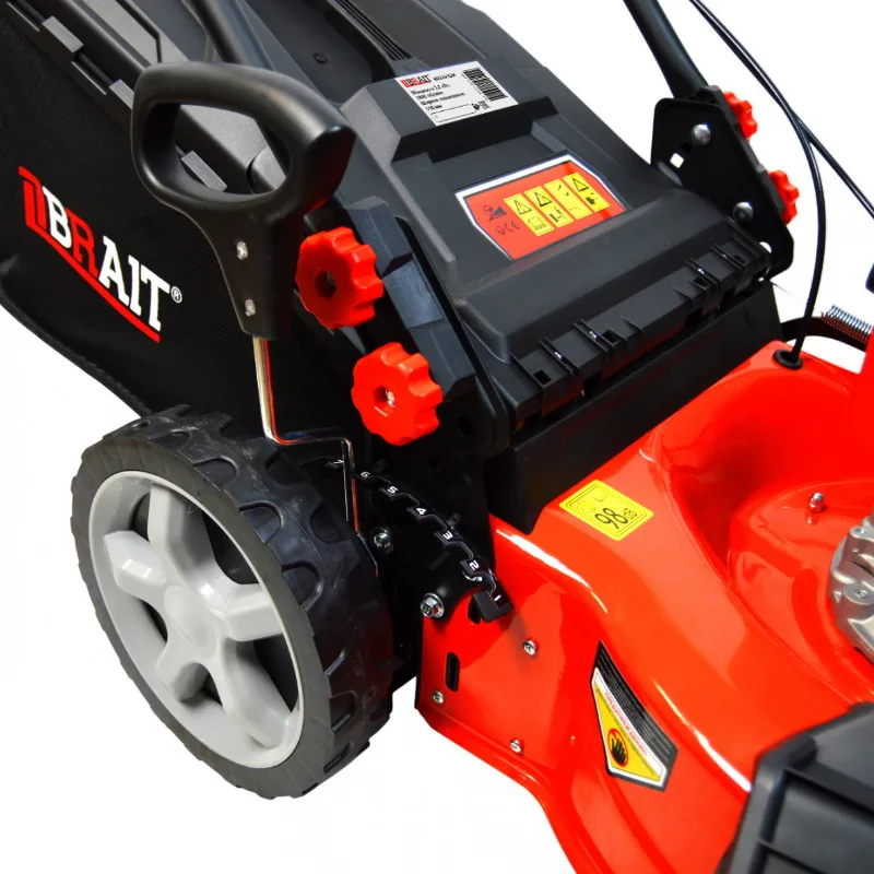 Газонокосилка бензиновая Brait BR3251SM (самоходная, 3,2 кВт, выс.25-75мм, колес 8/10) 06.03.023.100