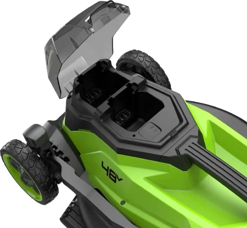 Газонокосилка аккум. Greenworks GD24X2LM361 (24V, бесщет,36см,с 2 АКБ,4Ач и ЗУ) 2520707UD