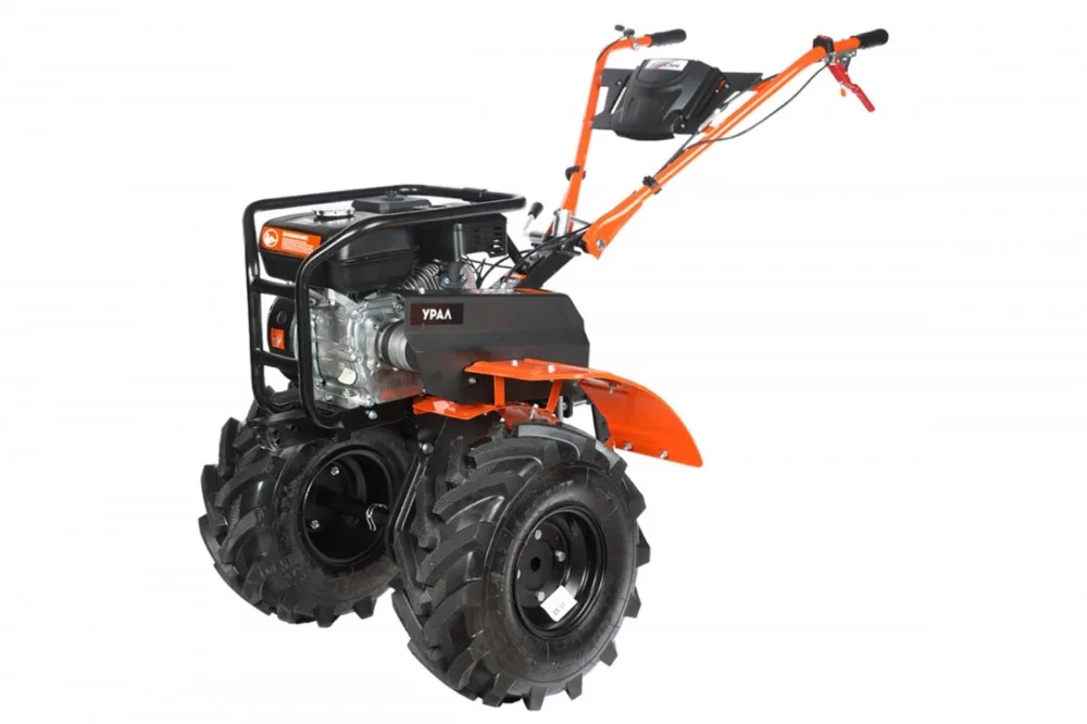 Мотоблок бензиновый PATRIOT УРАЛ 7,8л/с (большие колёса EXTREME) 440107581