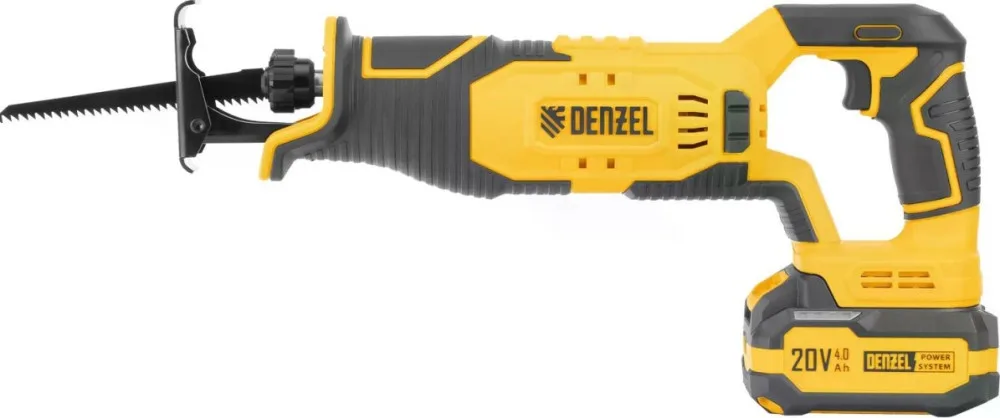 Пила сабельная Denzel RS-180 акк. (Li-Ion, 20В) 28801