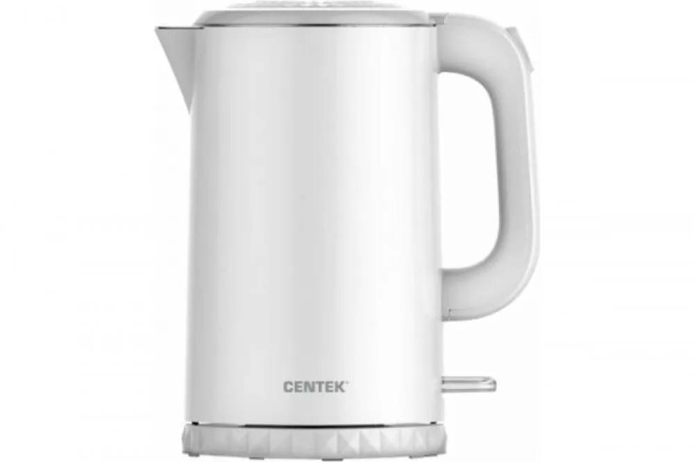 Чайник Centek CT-0020 Whit) металл 1,7л, 2200W
