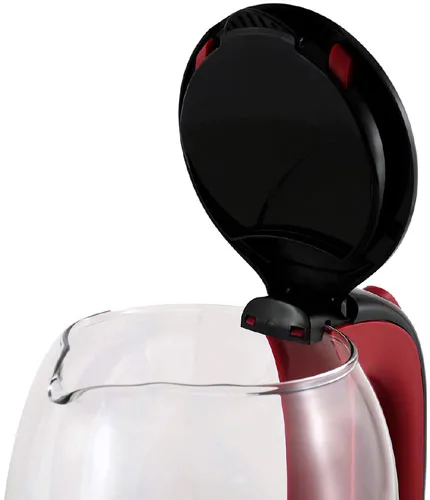 Чайник Centek CT-0034 Black  стекло 1,8л, 2200Вт