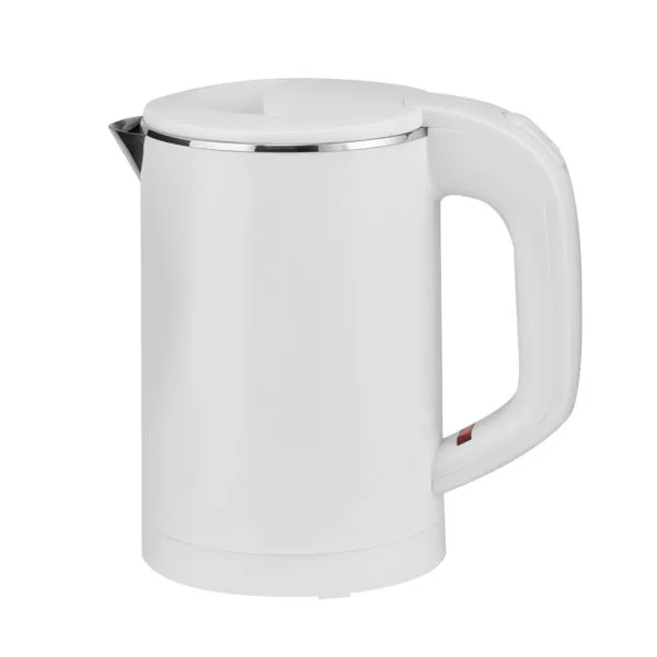 Чайник Centek CT-0006 (белый) 0.6л, 1100Вт, бесшовная колба, двойные стенки, защит