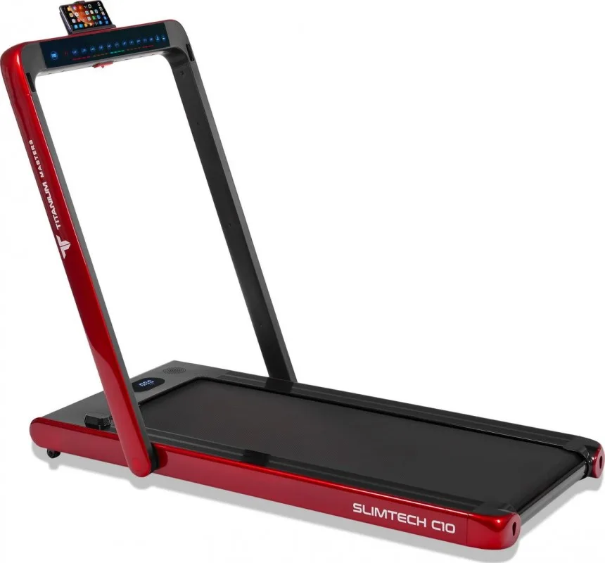 Беговая дорожка Titanium Masters Slimtech C10 красная