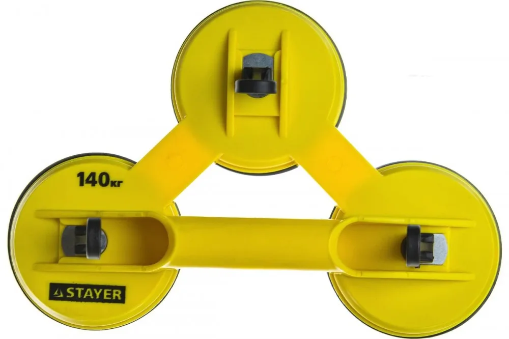 Стеклодомкрат 140кг пластмассовый, тройной STAYER MAXLift 33718-3