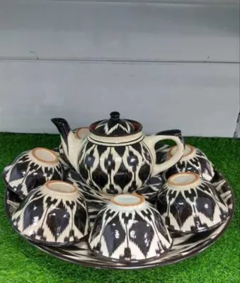Сервиз "Атлас чёрный"