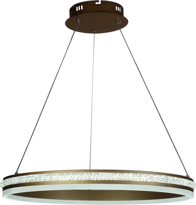 Люстра подвесная светодиодная с пультом MDL DK6040/1 GOLD