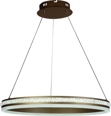 Люстра подвесная светодиодная с пультом MDL DK6040/1 GOLD