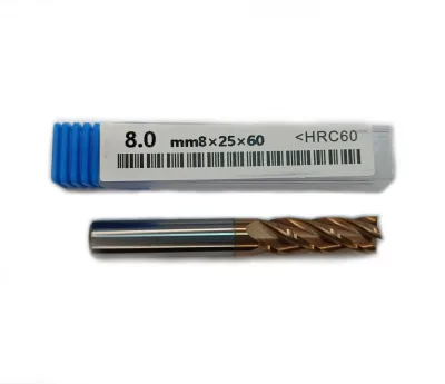 Фреза монолитная 8*8*25*75 4F