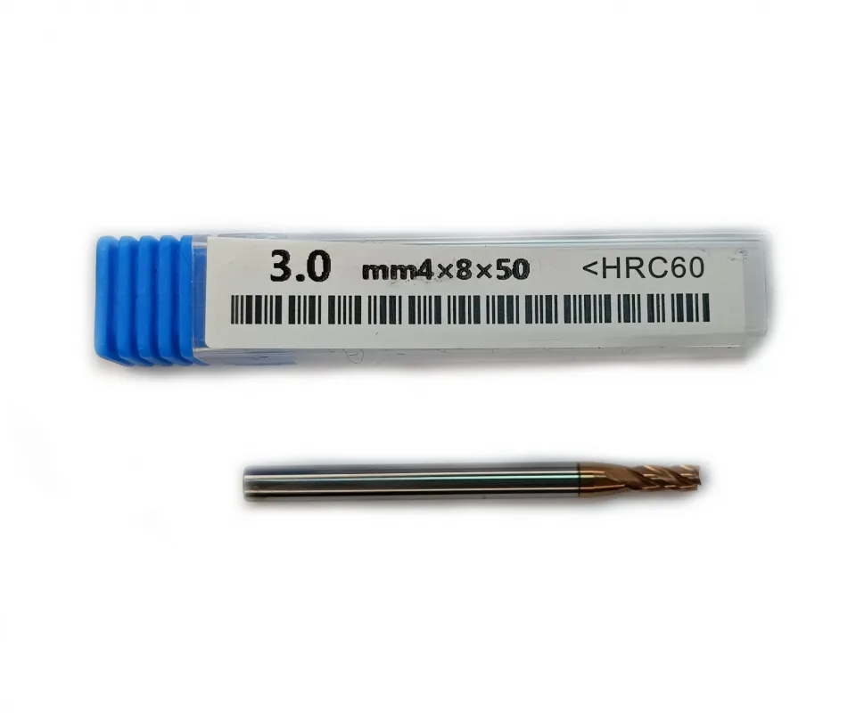 Фреза монолитная 3*4*8*50 4F