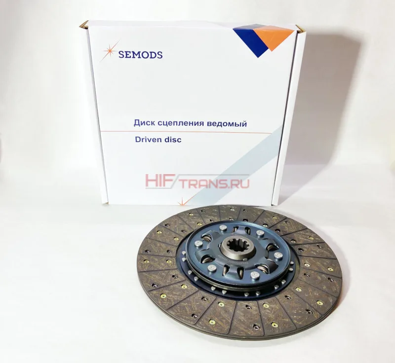 Диск сцепления ведомый FOTON D350мм 1069 Е3 1093 T858030001 SE0089
