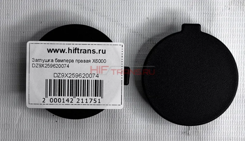 Заглушка бампера правая Х6000 DZ9X259620074 OEM