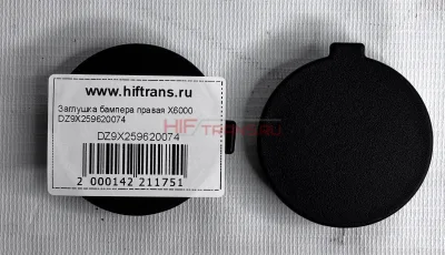 Заглушка бампера правая Х6000 DZ9X259620074 OEM