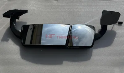 Зеркало левое (стойка в сборе, с электроприводом и подогревом) DONGFENG GX Е5 8201005GX100 ОЕМ