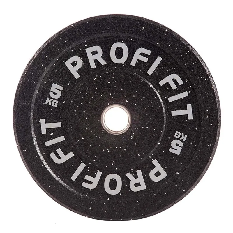 Диск для штанги HI-TEMP с цветными вкраплениями, PROFI-FIT D-51 5 кг