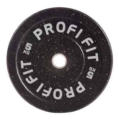 Диск для штанги HI-TEMP с цветными вкраплениями, PROFI-FIT D-51 5 кг
