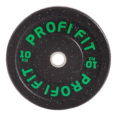 Диск для штанги HI-TEMP с цветными вкраплениями, PROFI-FIT D-51 10 кг