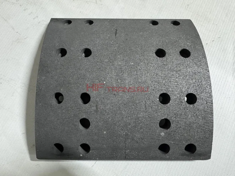 Накладка тормозная задняя FAW J6 3252 (12отв,220мм,короткая) 3502406A0E OEM