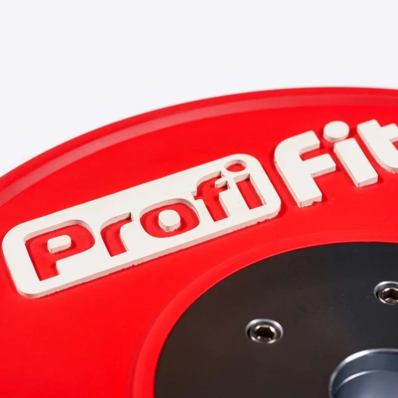 Диск профессиональный обрезиненный цветной D51 мм PROFI-FIT 25 кг