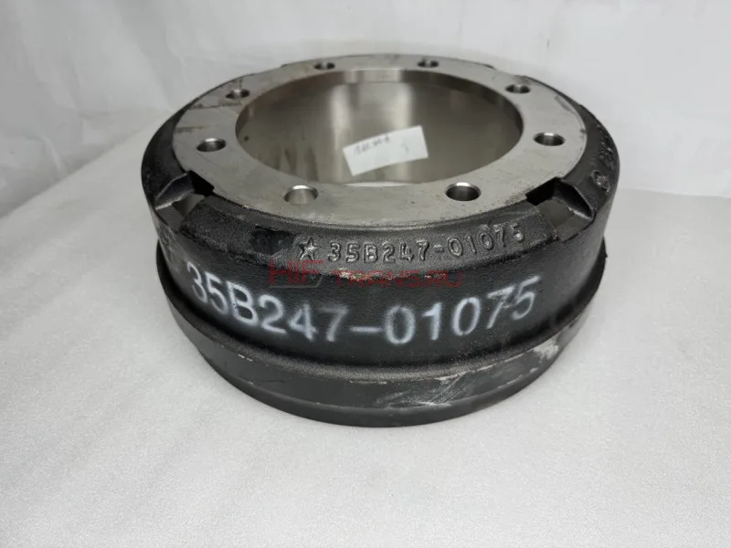 Барабан тормозной передний JAC N120,COMPAS-12 35B24701075 Аналог