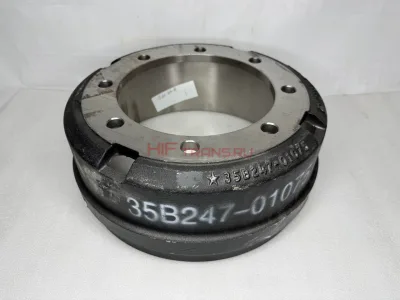 Барабан тормозной передний JAC N120,COMPAS-12 35B24701075 Аналог
