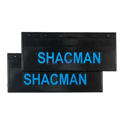 Брызговик задний к-т SHACMAN (LUX) синяя надпись 670*270 OEM 30639
