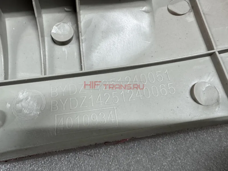Корпус подножки левый рест (RED) X3000/5000 DZ14251240065
