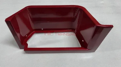 Корпус подножки левый рест (RED) X3000/5000 DZ14251240065