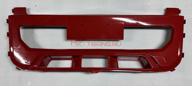 Бампер SHACMAN X5000,Х3000 средняя часть RED РЕСТАЙЛИНГ DZ97189623063 OEM