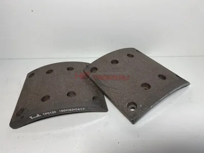 Накладка тормозная 81502210535 передняя верхняя X3000,F2000,F3000 (8отв.) TP0120