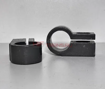 Кронштейн КПП (хомут траверсы маленький) к раме WG9725590313