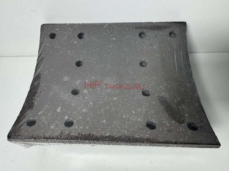 Накладка тормозная задняя HOWO T5G 12отв MCP16 WG9761450119 LEOTRADE