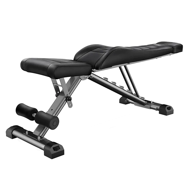 Скамья силовая, универсальная HYFIT, складная, черная D008