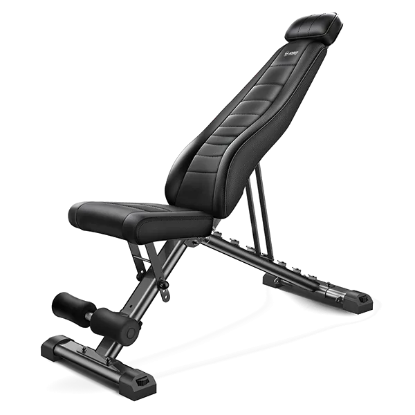 Скамья силовая, универсальная HYFIT, складная, черная D008